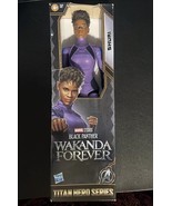 Marvel Studios Black Panther Wakanda Forever Titan Hero Series Shuri 12”... - $184.38 MXN
