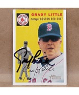 2003 Topps Heritage #133 GRADY LITTLE Signed BOSTON RED SOX Auto Hag Sun... - $4.95