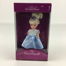 Once Upon A Dream Princess Collection Little Princess Cinderella 4&quot; Doll Toy New - £27.82 GBP