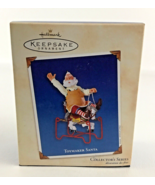 Hallmark Keepsake Christmas Ornament Toymaker Santa #4 Rocking Horse New... - $948.83 MXN