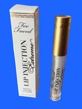 Too Faced Lip Injection Extreme Lip Plumper Instantly Sexy Lips Clear 0.14oz NIB - $29.69