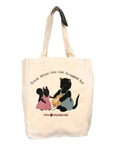 Canvas Tote Bag Anthromorphic Kittens “What The Cat Dragged In” The Cats... - $39.59