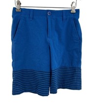 Under Armour Kids Shorts 12 HeatGear Loose Blue Golf 9” Inseam - $14.50