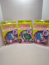 Crayola Neon Xtreme Coloring Monster High Lot of 3 Kits NEW Sealed Damag... - $19.79