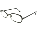 Vintage la Eyeworks Eyeglasses Frames ORBIT 413 Gunmetal Grey Cat Eye 48... - £55.29 GBP