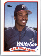1989 Topps 34 Ken Williams  Chicago White Sox - £0.77 GBP