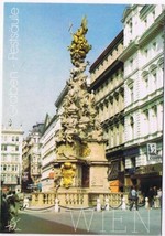 Austria Postcard Vienna Graben Pestsaule Plague Column - £2.35 GBP