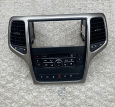 2011-2013 Jeep Grand Cherokee Dash Radio Bezel Trim w/ Climate Control Oem - £117.68 GBP