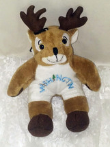 Washington Moose Plush 9&quot; Bean Bag Toy - Super Cute - $4.99
