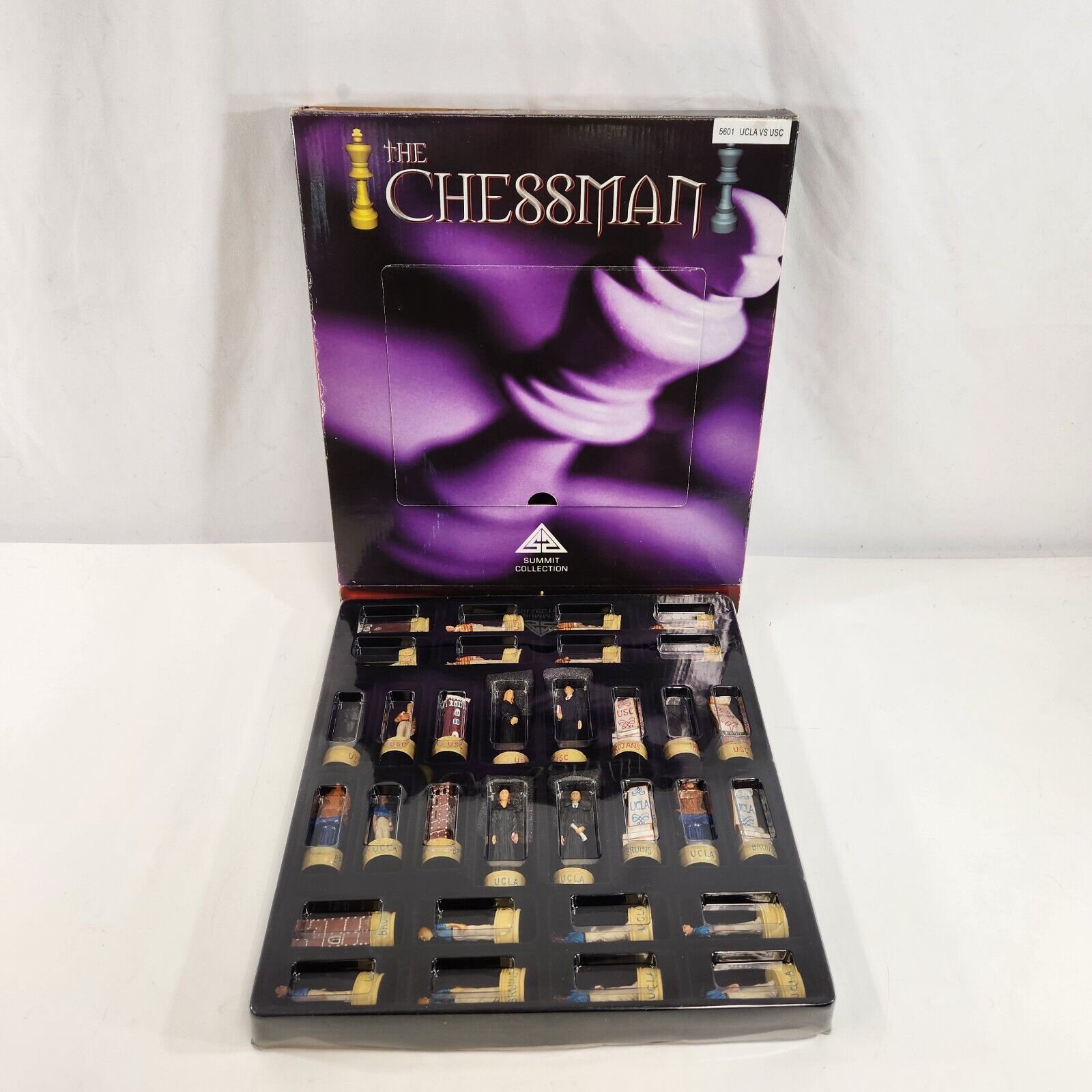 Chessman UCLA vs USC Chest Set Summit Collection College Pieces Only NO BOARD - £50.75 GBP