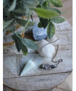 Amazonite &amp; Larimar Pendulum from Imogen Designs ~ Hope Stone ~ - $39.75 CAD