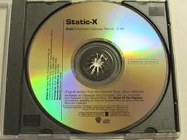 STATIC-X Cold Mephisto Odyssey Remix 1 Trk Promo Only Cd Extremely Rare Nm Oop - £17.12 GBP