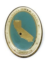 Salmont California Area APWU American Postal Workers Union Lapel Hat Pin - $23.53