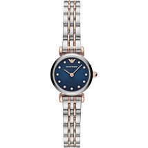 Emporio Armani Women&#39;s Two-Hand Rose Gold-Tone Stainless Steel Watch (Mo... - £109.72 GBP+