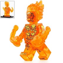 Fire Elemental - Spiderman Far From Home Minifigure Toys Gift Collection - £2.30 GBP