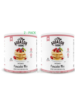 2 Pack - Augason Farms Buttermilk Pancake Mix 3lbs 4 oz No.10 Cans Survi... - $74.28 CAD