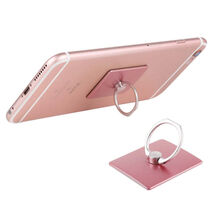 Suporte para celular multifuncional com fivela de anel, Pink, White, Tyr... - $2.23