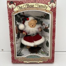 VTG 1997 The O&#39;Bear Family Porcelain Teddy Bear Special Collector Ed Jointed - £15.71 GBP