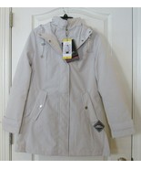 HFX  All Weather Trench Wind/Water Resistant Coat CEMENT Women&#39;s Sz S-M NWT - $39.16