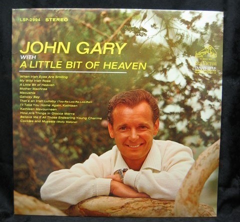 John Gary A Little Bit of Heaven 1965 RCA Records LSP2994 - £2.38 GBP