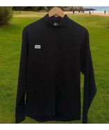 Vintage 80’s Sub 4 Black mock neck long sleeve heat gear Shirt Men’s Size L - £23.29 GBP