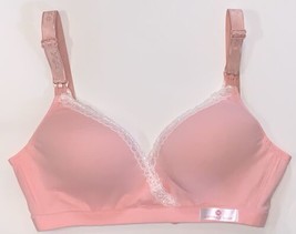 Momma&#39;s Shop Comfy Maternity Nursing Bra Size Small Pink S New - £6.93 GBP