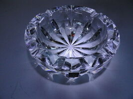 Saint Louis Clear Ashtray 7" diameter image 2