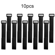 10PCS  Reusable Fishing Rod Tie Holders Straps Belts Suspenders Fastener Hook Lo - £37.37 GBP
