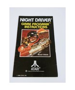 Atari 2600 NIGHT DRIVER Game with Manual (A) - $128.86 MXN