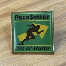 Vintage Pace Setter 1st of Many Racing Track Lapel Pin Pinback KG - $9.90