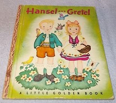 Hansel and Gretel 1943 Vintage Little Golden Book Brothers Grimm - £15.99 GBP