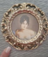 Old Vintage Pictorial Wall Picture Hanging Victorian Picture Made in Italy - £22.18 GBP