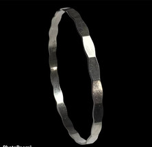 Vintage Sterling Silver Modernist Bangle 10 Grams - $73.92 CAD