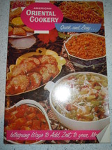 American Oriental Cookery From Chun King &amp; Mazola Corn Oil 1962 - £1.59 GBP