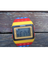 SHHORS (LEGO) Block Silicone LCD Digital Light Sport Watch - $16.76 CAD