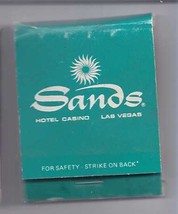 SANDS Hotel/Casino  LAS VEGAS Matchbook, Unstruck - £4.75 GBP