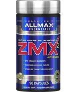 ALLMAX Nutrition Zmx2 Advanced Next Gen Absorption Supplement 90 X2 =180... - $19.53