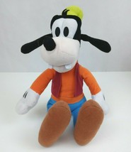 2009 Disney Khol's Cares Goofy 12" Plush In Brick Red Vest - $9.69