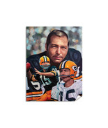 Bart Starr QB Quarterback Green Bay Packers NFL Football Painting Art Pr... - $24.99+