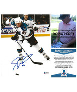 Jeremy Roenick signed San Jose Sharks Hockey 8x10 photo Beckett COA proof - $108.89