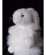 Ty Classic 11&quot; Plush 2001 CASHMERE Blue Ribbon White Bunny Rabbit Retired - $21.36 CAD