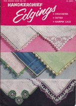 Star Edging Book No 102- Handkerchief Edgings- 1953- American Thread Co Vintage - £3.28 GBP