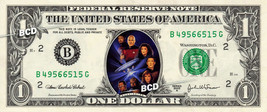 The Next Generation on REAL Dollar Bill TOS Cast &amp; USS Enterprise Cash - $103.24 MXN