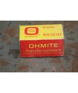 Ohmite Rheostat 12.5 W Model E W019 1K Ohms - £20.64 GBP