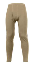 New Polartec Gen Iii 3 Mid Weight L2 Cold Weather Sand Tan Pants Waffle Ecws - £31.72 GBP