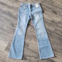 NEW No Boundaries Mid-Rise Bootcut Light Jeans Fitted Hip &amp; Thigh Women’... - $19.79