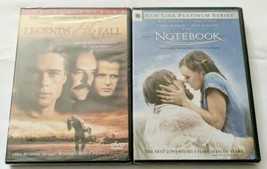 Legends of the Fall (DVD, 2000, Special Edition) &amp; The Notebook DVD Brand New  - £8.52 GBP