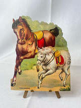 Lion Coffee Victorian Trade Card No 6 The Park Horses - £23.61 GBP
