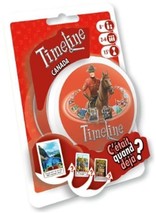 Timeline: Canada Board Game [ Educational Canadian Trivia Cards] New - $54.99