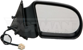 Mirror For 1999-2002 Chevrolet Blazer Passenger Side Power Foldaway Smooth Black - £76.48 GBP